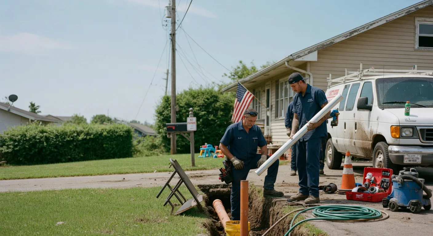Sewer Line Inspection in Charlestown, IN